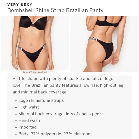 Victoria's Secret Other - Victoria's secret shine strap bombshell Brazilian panty
